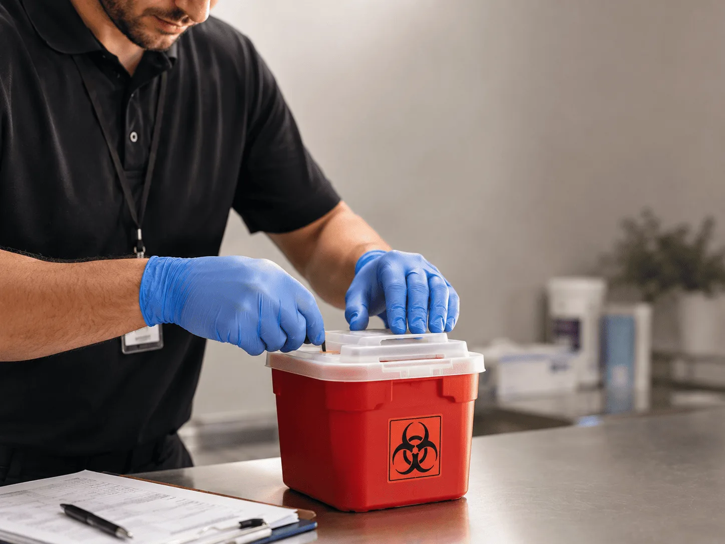 Why choose Sharps Waste Disposal in Lansford, ND